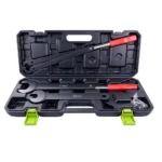 VT01644C Fan clutch wrench and holding tool set featuring 22mm and 47mm wrenches and long-handled tools for cooling fan removal.