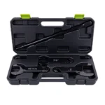 VT01644D Kit de clés et d'outils de maintien pour embrayage de ventilateur, comprenant des clés graduées de 40 mm et 7/8 de pouce ainsi qu'une tige de maintien pour l'entretien de l'embrayage de ventilateur.