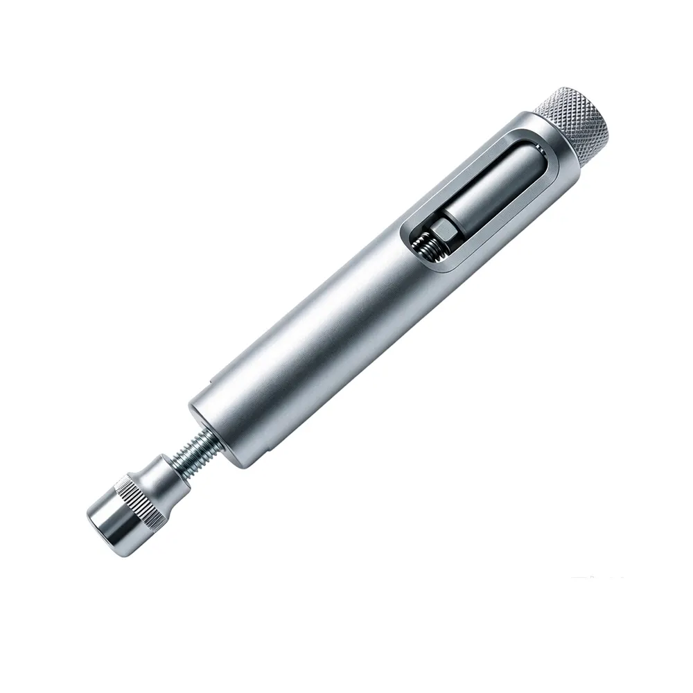CDI Glow Plug Removal Tool for Mercedes-Benz 2 VT01652 Diesel injector puller tool with a cylindrical body and threaded extraction mechanism for diesel injector servicing.