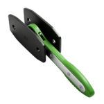 VT13409C Ratcheting brake piston spreader tool with dual pressure plates and ratchet mechanism for retracting brake caliper pistons.
