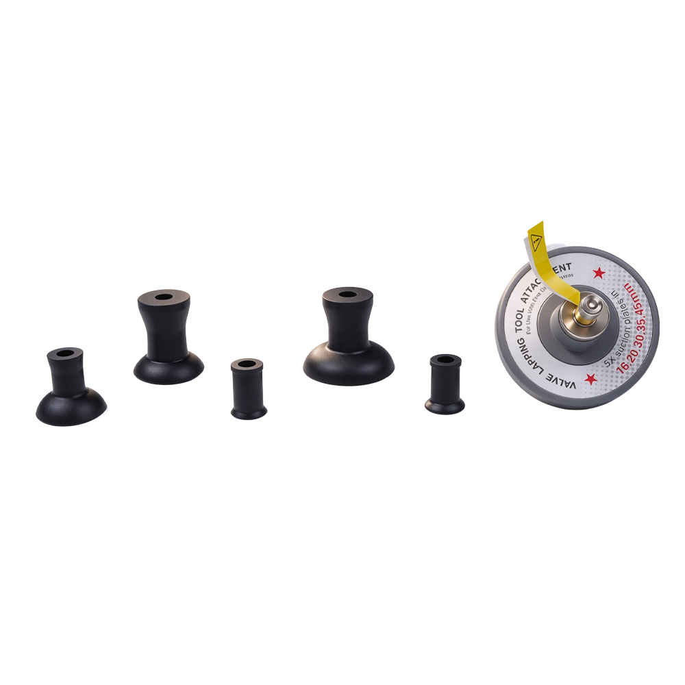 5-Cup Automatic Valve Lapping Attachment 1 VT14116B Valve lapping tool attachment with 5 suction cups in 16mm, 20mm, 30mm, 35mm and 45mm for engine valve lapping.