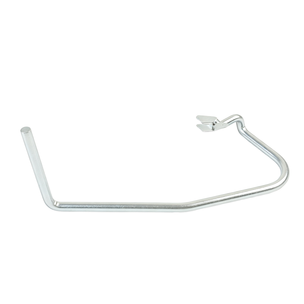 Ferramenta de libertação da haste de impulso do servo-freio VAG 5 VT17559A Ferramenta para pressionar o pedal do travão, com haste de aço curvada e suporte de contacto com o pedal, destinada a manter o pedal do travão pressionado durante a manutenção do veículo.