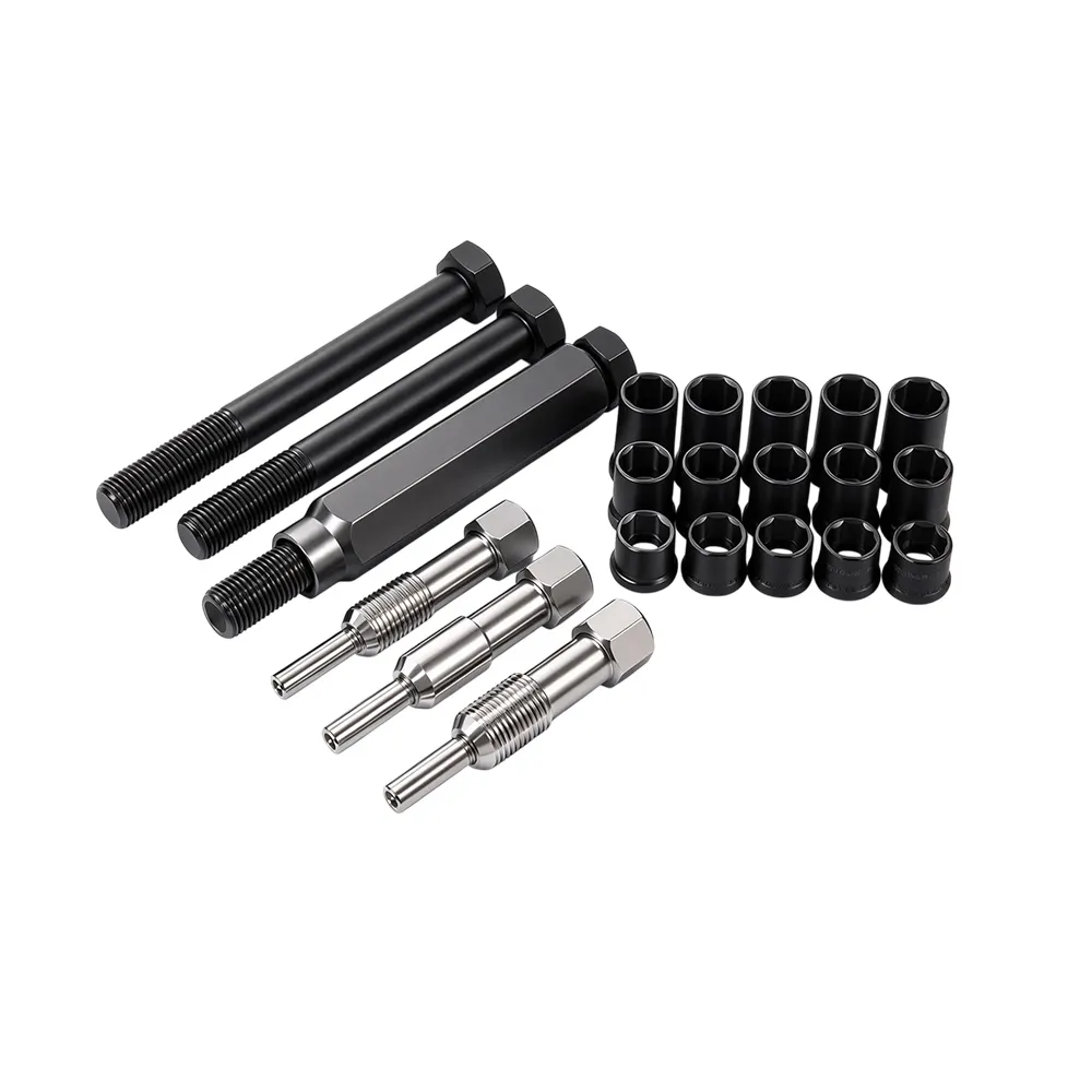 M12 Glow Plug Thread Repair Kit for Diesel Engines 1 VT18089C M12 glow plug thread repair kit for restoring damaged M12 glow plug threads in diesel engine cylinder heads.