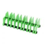 VT18383G : Outil réglable en plastique pour la fixation de garnitures et de panneaux, doté de plusieurs bras de soutien verts permettant de maintenir en place des garnitures ou des panneaux automobiles compatibles.